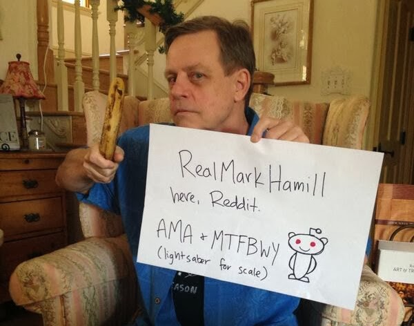 Mark Hamill has done an Ask Me